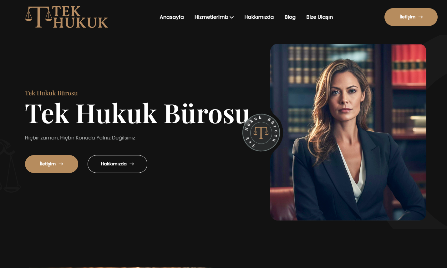 Tek Hukuk Bürosu Resimleri